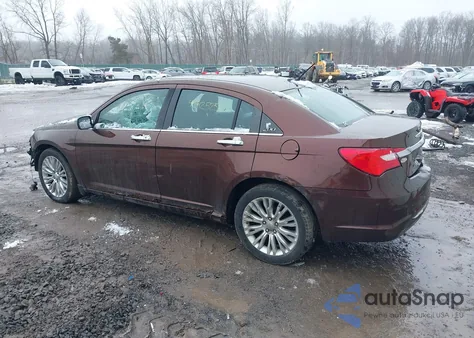 2012 Chrysler 200 Limited из США, поврежденный, VIN 1C3CCBCB9CN222058